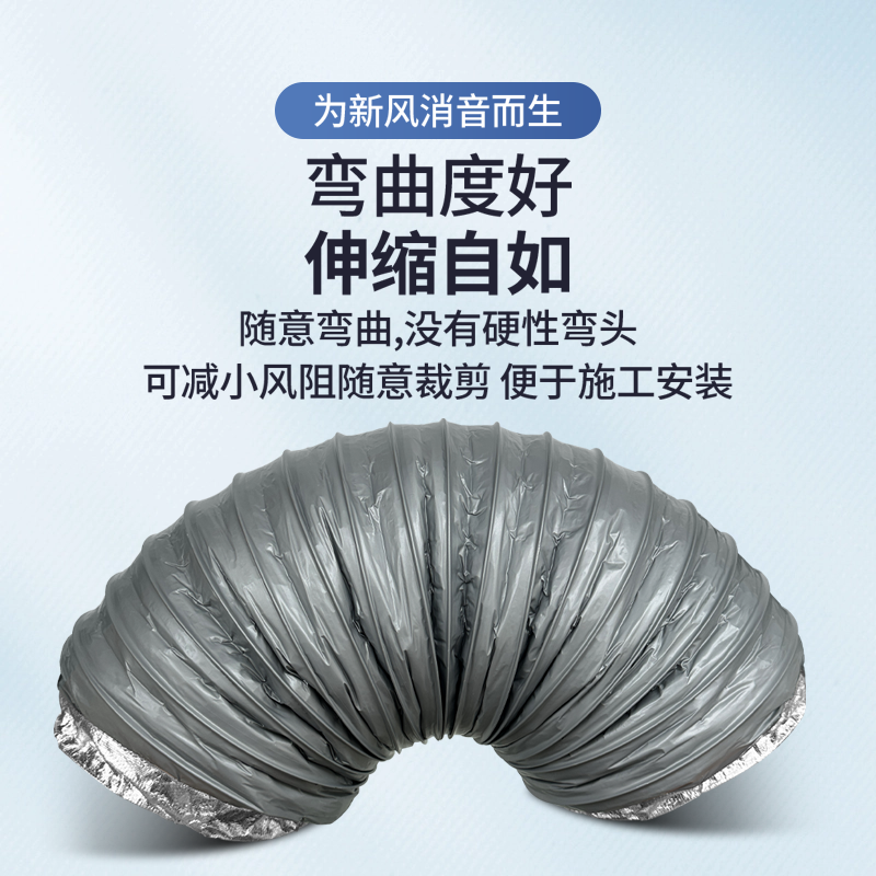 新风系统消音软管 离心风机消音器 消音管 消音箱 通风静压箱消声,淘宝优惠券,粉丝福利购,淘宝优惠卷