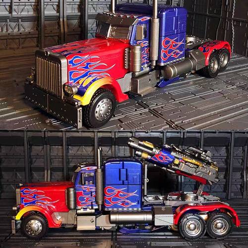 KM01S腹肌擎天OP柱 LS03F KM01放大改造版MPM04 LS03变形玩具模型 - 图1