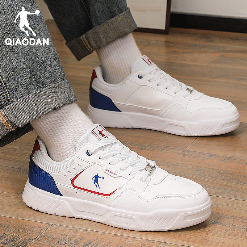 乔丹板鞋男鞋2025冬季新款官方正品青少年鞋子黑色软底休闲运动鞋,淘宝优惠券,粉丝福利购,淘宝优惠卷