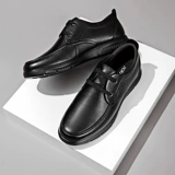 Мужские туфли для кожаной обуви, обувь для отдыха, из натуральной кожи, мягкая подошва