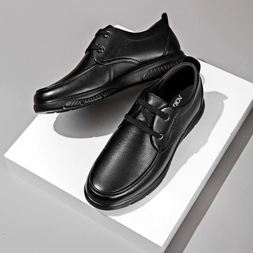 Мужские туфли для кожаной обуви, обувь для отдыха, из натуральной кожи, мягкая подошва