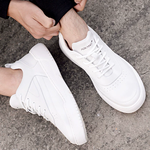 Зимняя спортивная обувь, мужская демисезонная белая обувь, кроссовки, коллекция 2023