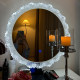 Cosmetic mirror smart three-color dimming mirror