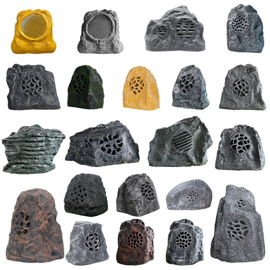 OPIKE Césped Imitación Piedra Audio Parque Paisaje Forestal