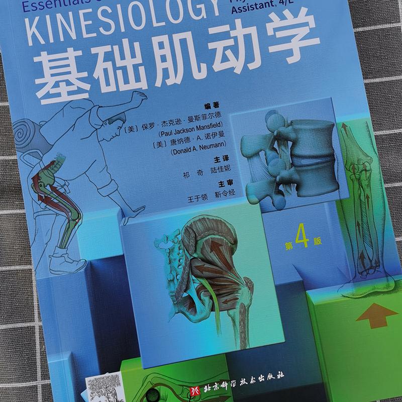 基础肌动学 第4四版 肌肉骨骼系统的结构和功能 保罗杰克逊曼斯菲尔德 图谱肌动力学 筋膜解剖书 医学书籍 北京科学技术出版社 - 图0