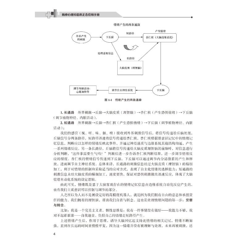 精神心理科临床正念应用手册 黄薛冰,柳学华 编 医学其它生活 新华书店正版图书籍 北京大学医学出版社