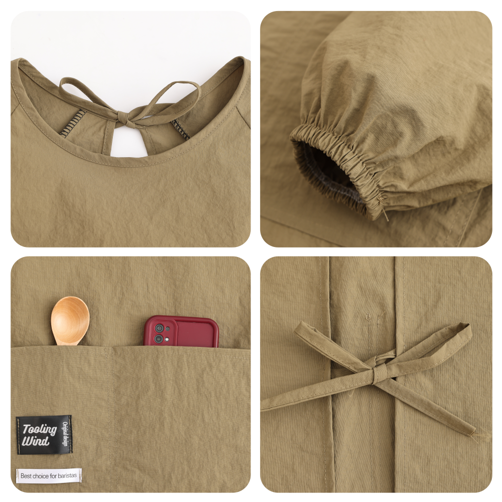 耐穿围腰防泼水舒适透气围裙家用干活厨房做饭罩衣定制logo工作服,淘宝优惠券,粉丝福利购,淘宝优惠卷