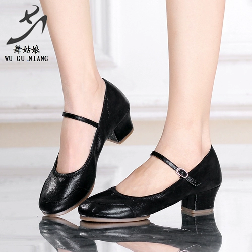 Демисезонная дышащая обувь на высоком каблуке, мягкая подошва