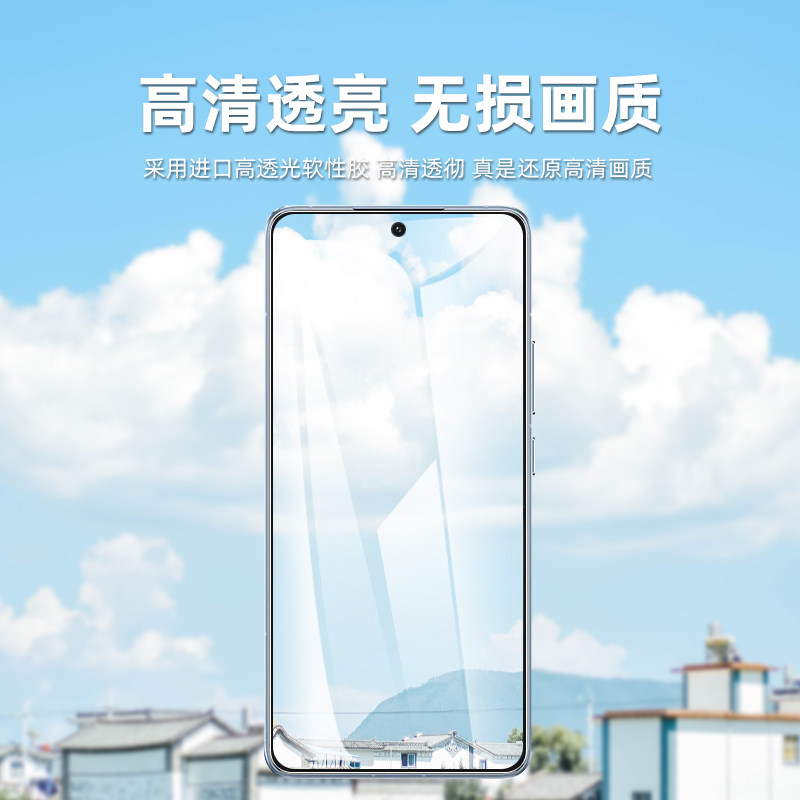 适用小米15t防窥水凝膜14t全屏覆盖13tpro指纹解锁13t防偷窥陶瓷膜15tpro磨砂钢化软膜14tpro手机屏保护贴膜