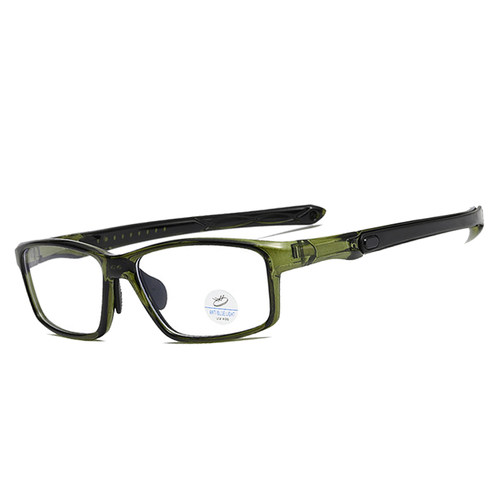 打篮球眼镜男防撞运动近视眼镜tr90防雾专业踢足球方框镜架防滑女 - 图1