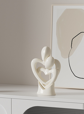 奶油风ins客厅电视酒柜艺术摆件