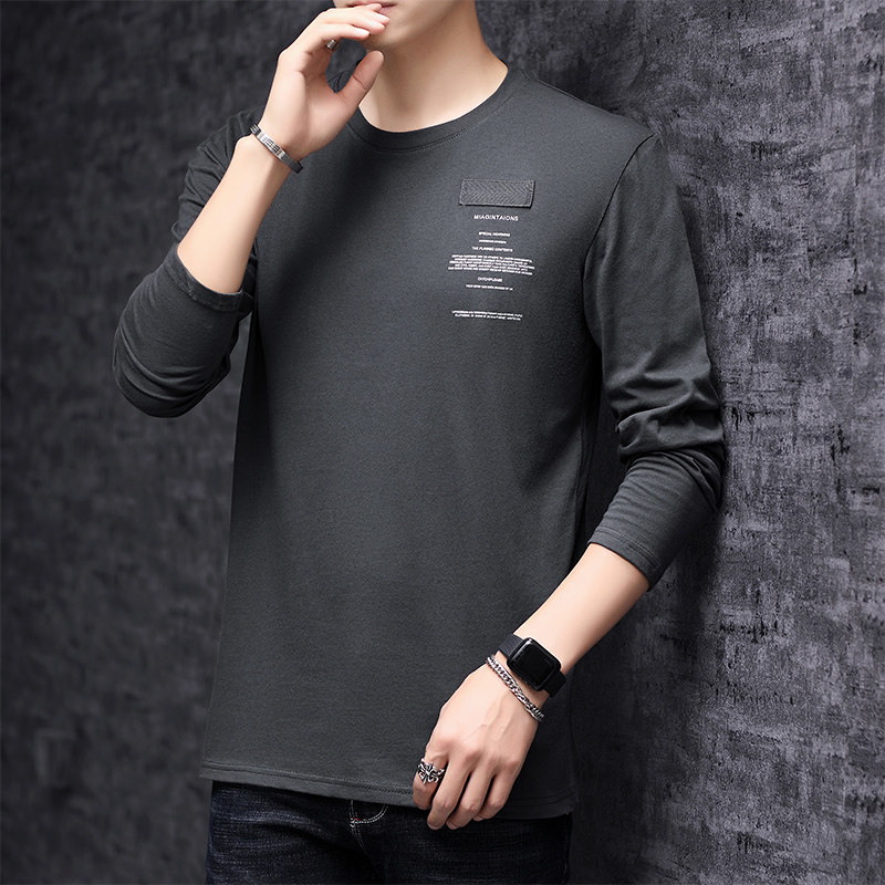 北极绒纯棉长袖t恤男韩版体恤卫衣 bejirog北极绒喆熙T恤