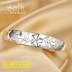 Vòng tay bạc 9999 sterling nữ triệu đồng bạc đơn giản thích hợp lưới đỏ gửi mẹ bạn gái vòng tay rắn đầy đủ vòng tay bạc - Vòng đeo tay Cuff vòng tay trầm hương Vòng đeo tay Cuff