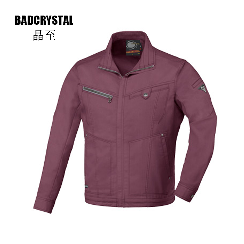 新款工作服套装可定做阻燃晶至夹克 badcrystal晶至工装制服