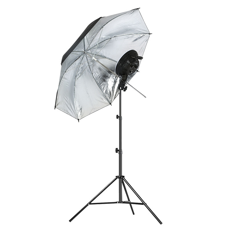 伞灯套装人像摄影灯柔光灯摄影棚补光灯柔光箱影棚闪光灯证件照拍摄器材单灯头反光伞服装视频主播摄像伞_虎窝淘