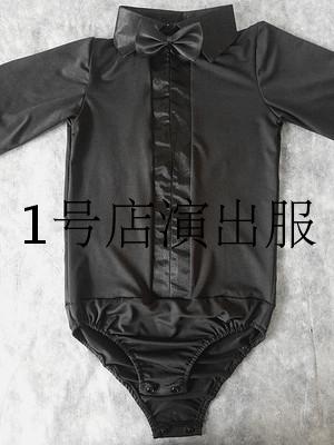 长袖男童拉丁舞服装春夏儿童舞蹈服少儿拉丁舞比赛服装练功服男孩-图2