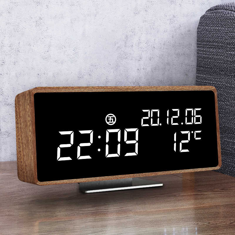 电子表桌面木 新人首单立减十元 22年8月 淘宝海外