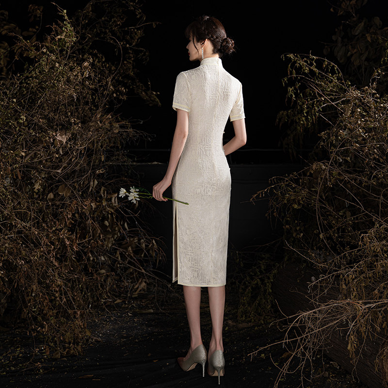 改良版旗袍少女2020年新款连衣裙 杉奈尔旗袍