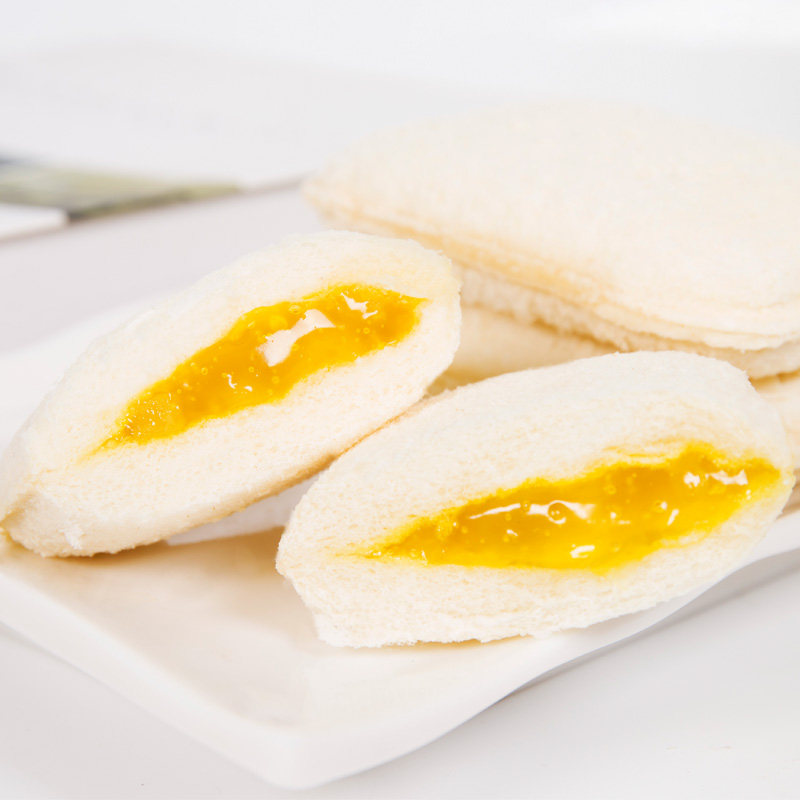 友臣菠萝果粒夹心吐司500g 爱比邻食品西式糕点