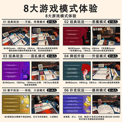 骗子酒馆儿童益智桌游十日终焉回响版全套游戏道具亲子互动玩具 - 图3