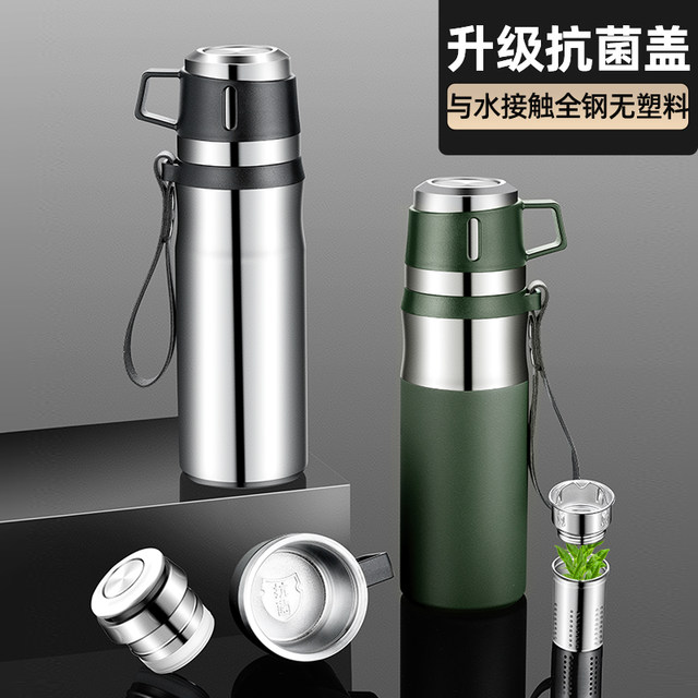 304 Stainless Steel Thermos Flask - Thermos Cup Tea Water Men