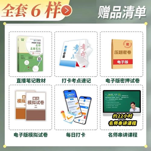 含配套课程】人民医学网2025主管护师中级护理学中级名师直播笔记含配套视频课程基础知识相关专业知识实践能力搭配人卫版教材 - 图2