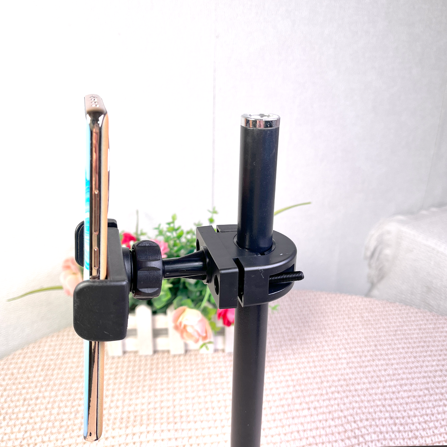 直播机位扩展夹手机增位夹圆管支架通用多机位平板直播支架主播三脚架固定器按键手机夹,淘宝优惠券,粉丝福利购,淘宝优惠卷