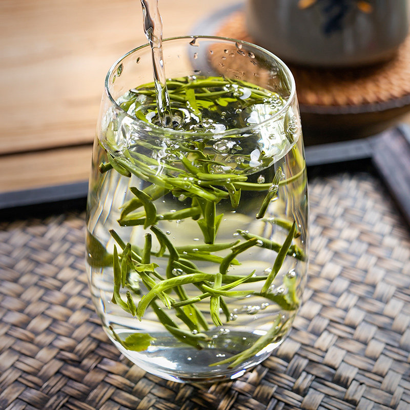 2026新茶雀舌绿茶嫩芽茶叶毛尖春茶特级明前浓香竹叶散装500g罐装