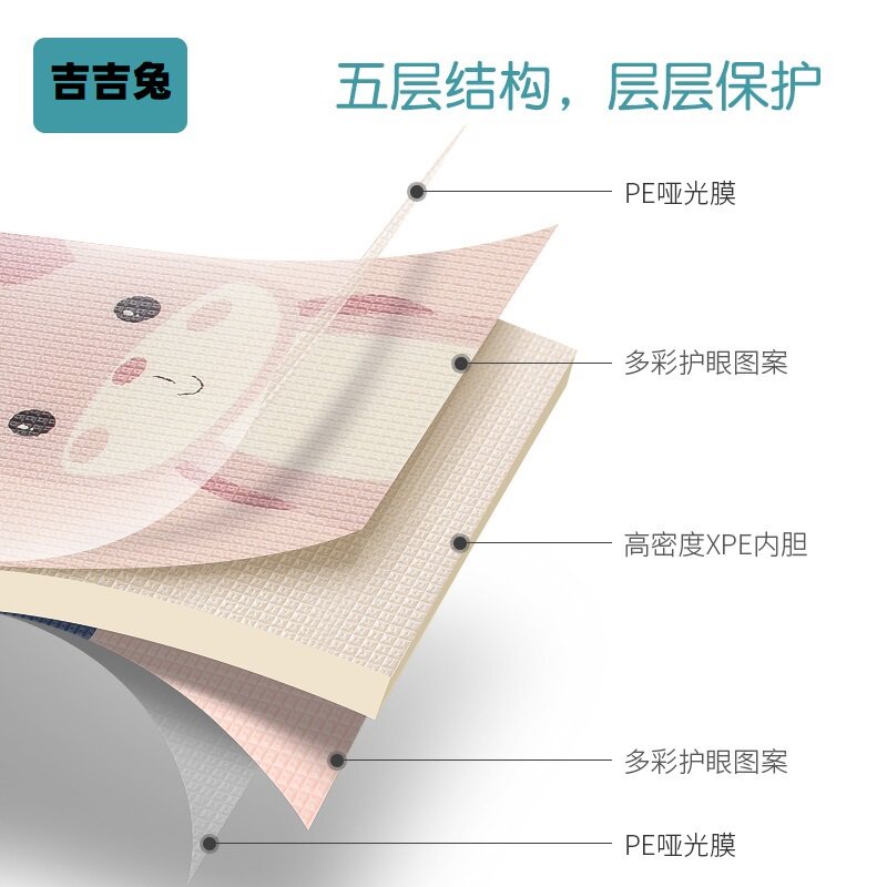  吉吉兔爬行垫