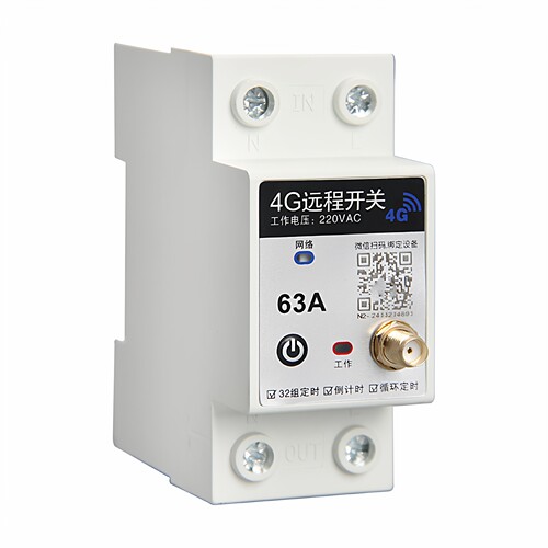 4g智能远程控制开关无线遥控电源开关220V定时水泵路灯充电控制器 - 图3