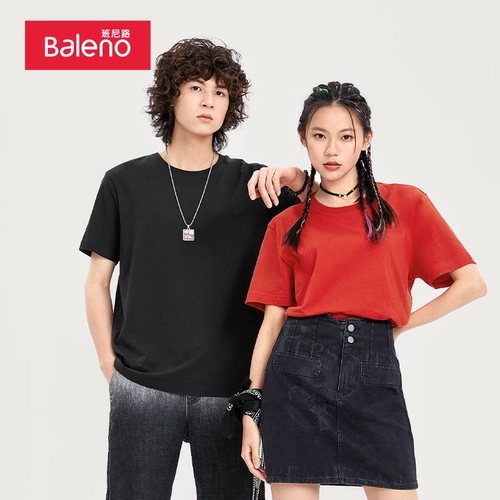 Хлопковая тонкая приятная телу футболка с коротким рукавом для влюбленных, короткий рукав