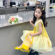 Girls dress summer fashionable girl princess dress