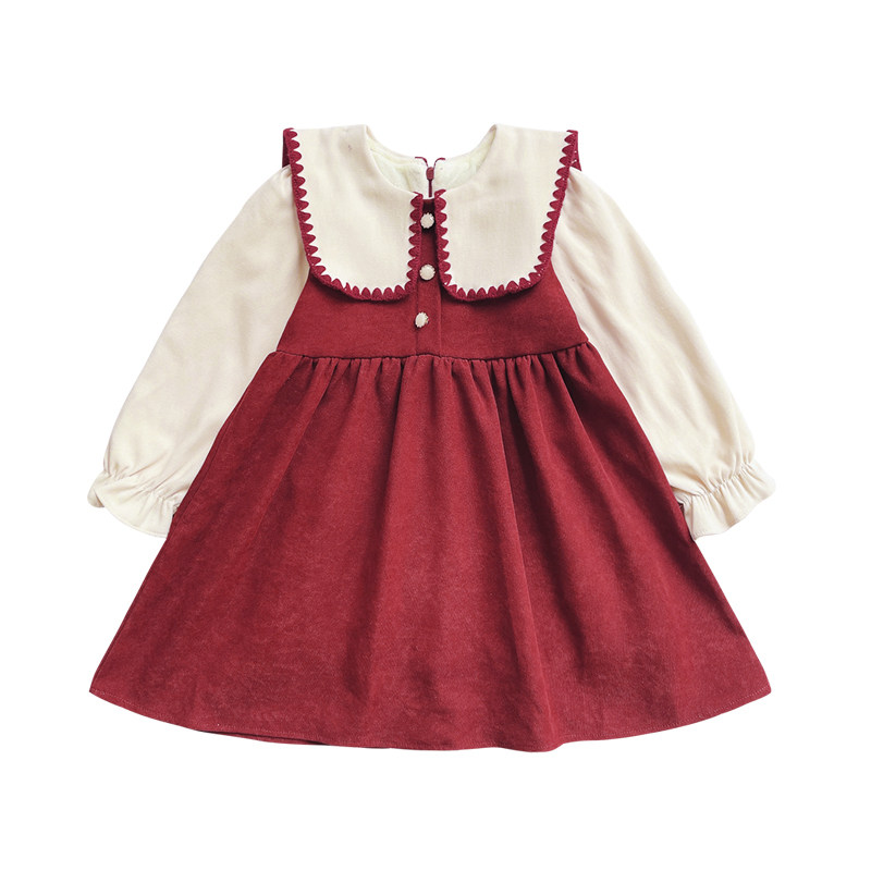 女童连衣裙春秋2026新款宝宝衣服拜年服小女孩裙子儿童加绒公主裙,淘宝优惠券,粉丝福利购,淘宝优惠卷