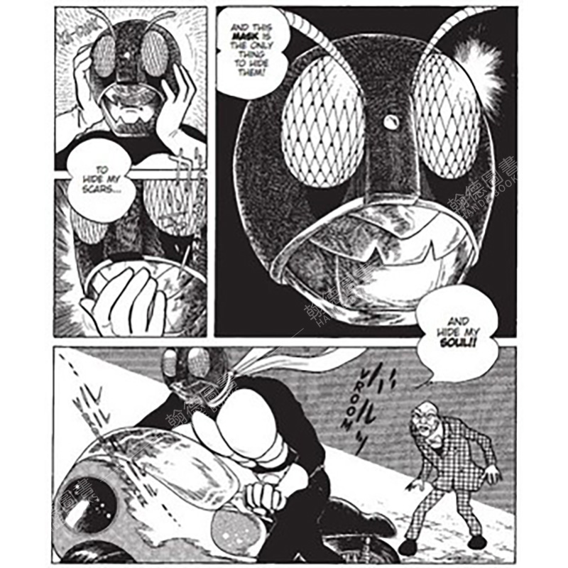 【预售】【翰德图书】Kamen Rider，假面骑士经典漫画合集进口英文原版图书籍正版 Seven Seas出版 Ishinomori-图3