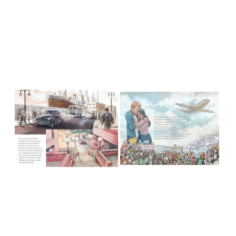 【现货】种植希望  塞巴斯提奥·萨尔加多传记 Planting Hope 原版英文儿童绘本 - 图3