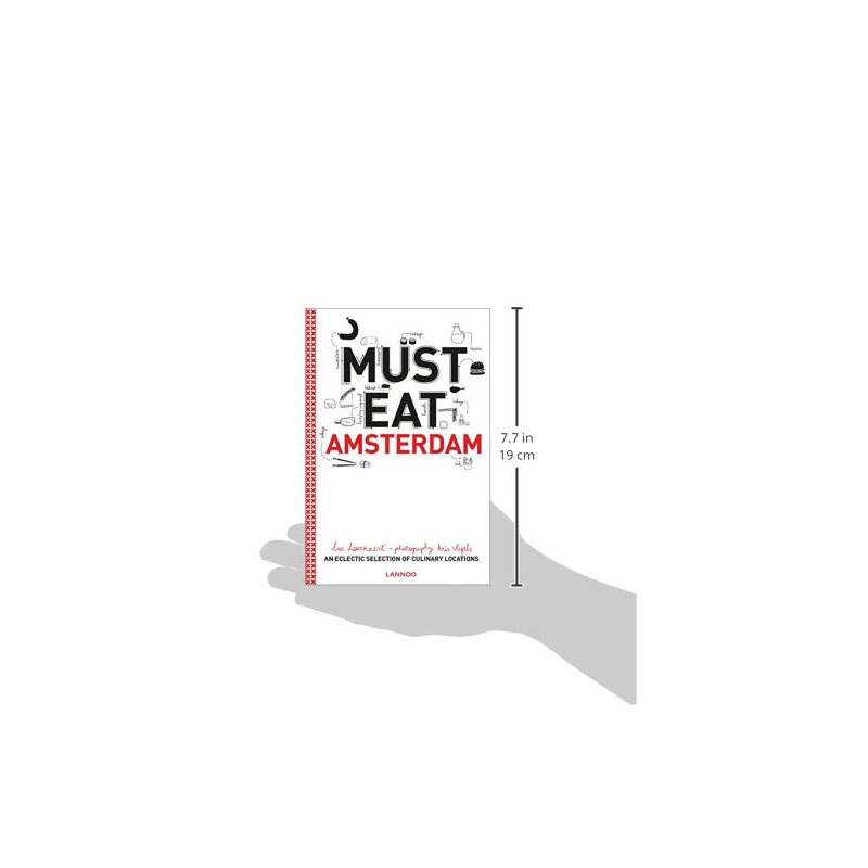 【现货】Must Eat Amsterdam，不得不吃-英文原版图书籍进口正版 Luc Hoornaert and Photography by Kris Vlegels 餐饮 - 图1