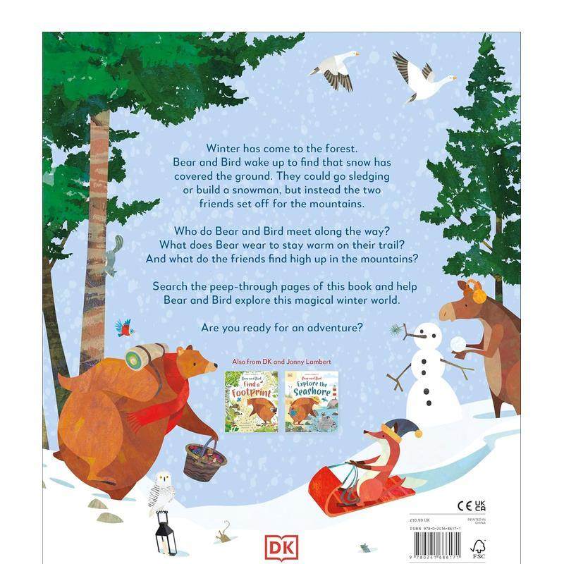 【预售】【约翰尼·兰伯特的熊和小鸟】冬日奇境冒险Jonny Lambert's Bear and Bird: Winter Wonderland Adventure英文儿童图书籍,淘宝优惠券,粉丝福利购,淘宝优惠卷
