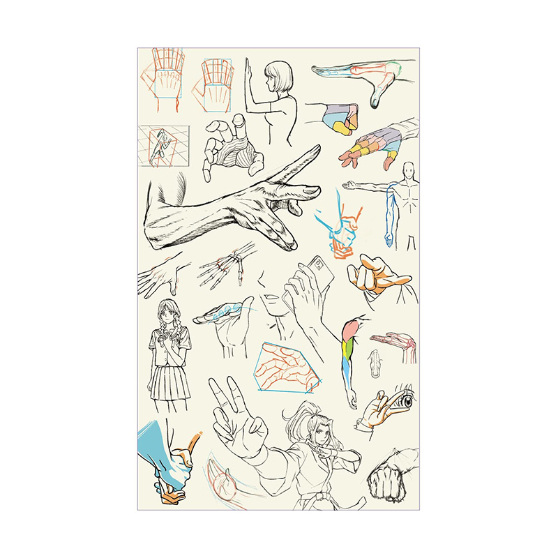 【现货】加々美高浩がもっと全力で教える「スゴい手」の描き方，加加美高浩教你画出“厉害的手” 插画技法 日文原版图书进口正版 - 图1