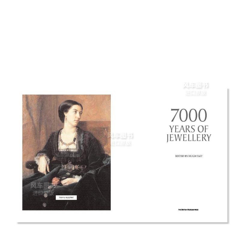 【预售】7000年珠宝收藏集 7000 Years of Jewellery英文时尚服装原版图书进口书籍Hugh Tait and Carol Andrews - 图0