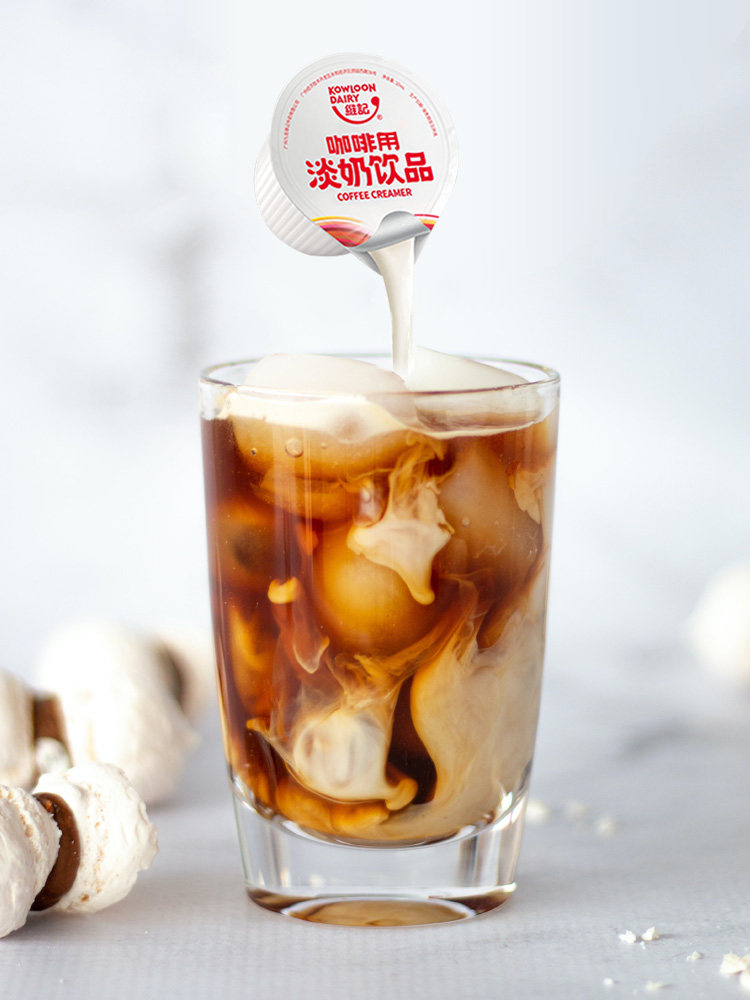 维记奶油球乳脂淡奶10ml 20粒*咖啡 博瓦纳食品奶油球