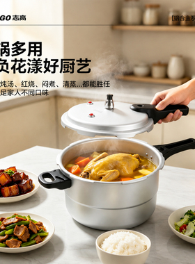 志高防爆高压锅燃气电磁炉通用