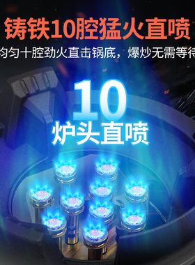 志高家用台式猛火燃气灶
