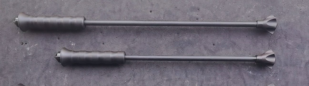 战壕锤2025 骨朵 袖锤 尾部可做破窗锤 磨砂黑化,淘宝优惠券,粉丝福利购,淘宝优惠卷