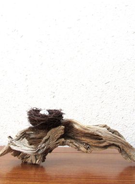 胡杨木招财天然千年胡杨摆件