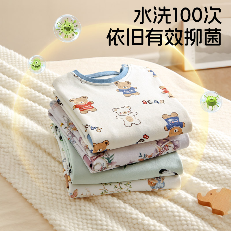 宝宝连体睡衣服夏季新薄款睡袋纯全棉男女童家居服婴幼儿空调睡袍