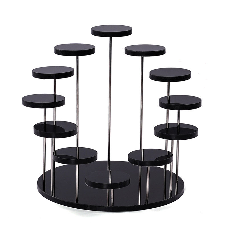 亚克力阶梯展示架化妆品收纳架多功能饰品店古玩摆件展架手办架,淘宝优惠券,粉丝福利购,淘宝优惠卷