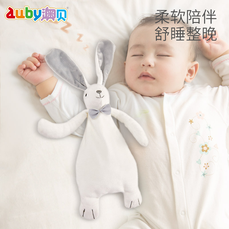 澳贝咬咬乐新生婴儿安抚巾玩偶摇铃 澳贝垂直摇铃