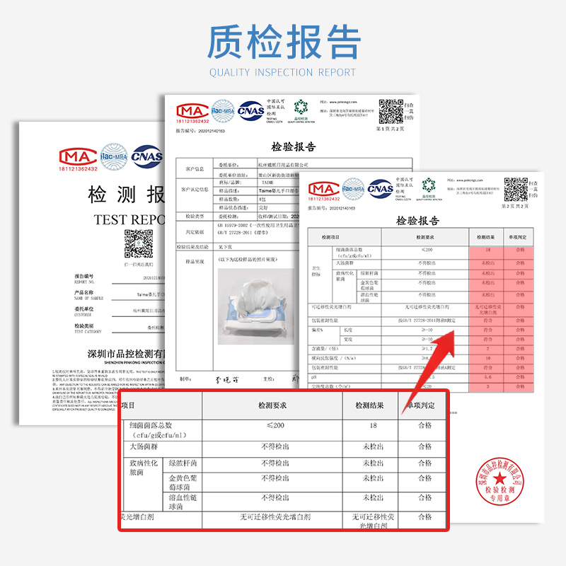 Taime婴儿湿巾纸新生幼儿童宝宝手口屁专用湿纸巾家庭实惠大包装-图3
