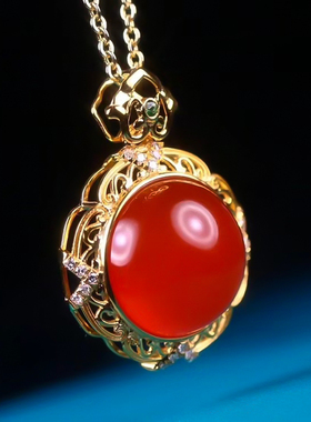 梅林达旗舰店天然南红玛瑙