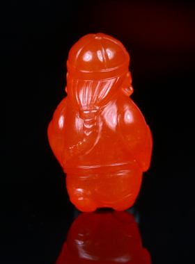 梅林达男女南红玛瑙财主吊坠